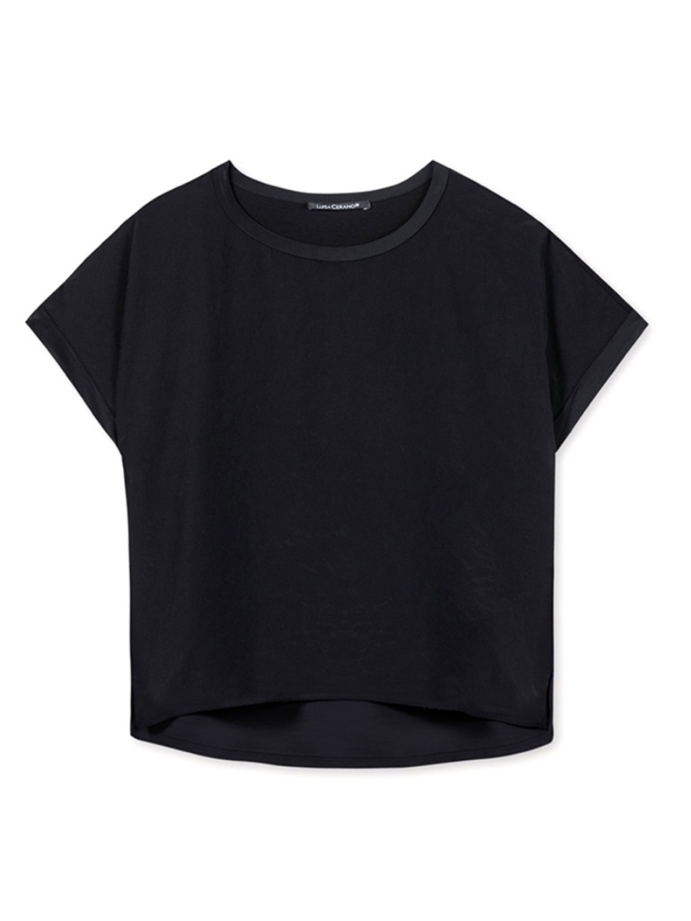 Luisa Cerano Soft Black Top size 4